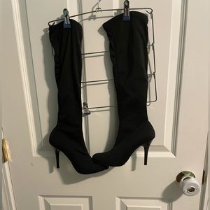 COPY - Bebe slip on knee high boots